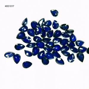 Saphir bleu de Madagascar, ensemble de pierres précieuses ovales et en forme de poire, 271,75 ct, haute qualité, pierres précieuses en vrac pour la fabrication de bijoux, approvisionnement direct - Product Image 4