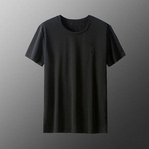Camiseta Unisex Informal Ligera y Transpirable de Manga Corta de Poliéster con Logotipo Bordado Personalizado OEM de Fábrica BD China - Product Image 3