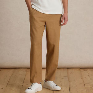 กางเกงลำลองผ้าไอซ์ซิลค์ยืดหยุ่นสำหรับผู้ชาย ฤดูร้อน ทรงหลวม ระบายอากาศได้ดี เหมาะสำหรับทำงานและเล่นกีฬา - Product Image 6