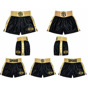 Customizable Breathable <b>Polyester</b> <b>Shorts</b> for Kickboxing and Muay Thai with Elastic Waist and Medium Fit - Product Image 6