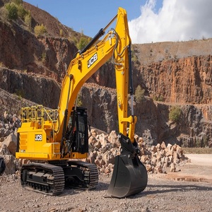 Excavatrice sur chenilles hydraulique JCB d'occasion pour travaux de construction avec hydraulique avancée - Product Image 6