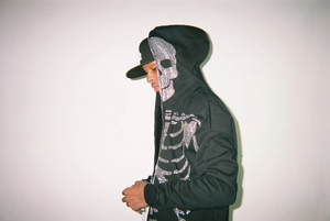 OEM-Conjunto de Sudadera con capucha para hombre, 50 algodón, poliéster, manga larga, estampado, talla grande, negro, venta al por mayor - Product Image 3