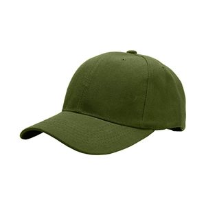 Casquette de baseball unisexe à 6 panneaux, ajustée, en sergé de coton gris uni, pour adultes, 58-60 cm - Product Image 4