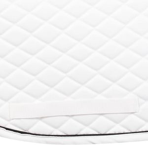 Tapis de selle polyvalent de base avec garniture et passepoil – Base en coton, doublure en flanelle, matelassage losanges pour un confort optimal - Product Image 3