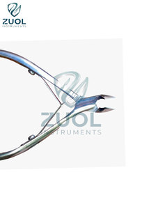 Cortacutículas Quirúrgico Manual de Acero Inoxidable, Herramienta de Precisión para Uso Hospitalario y Cuidado de Uñas, Certificado CE por ZUOL INSTRUMENTS - Product Image 2