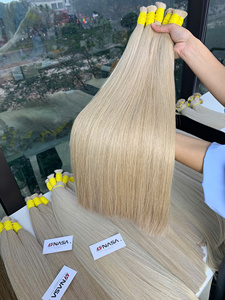 ผมนาซ่าต่อผมมนุษย์ยาว100กรัมผมสไตล์ตรงมีปลายหนา - Product Image 2