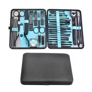 ชุดอุปกรณ์ดูแลเล็บขนาดพกพา ชุดทำเล็บมือและเล็บเท้าสำหรับเดินทาง ชุดเครื่องมือทำเล็บระดับพรีเมียม ชุดอุปกรณ์ทำเล็บมือและเล็บเท้าแบบมืออาชีพ - Product Image 1