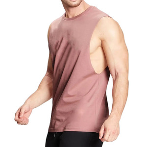 Camisetas sin Mangas de Estilo Casual para Hombre, 100% Algodón, Tejido de Punto, Diseño Profesional, Transpirable, Alta Calidad, Mejor Precio, Ajustable - Product Image 4