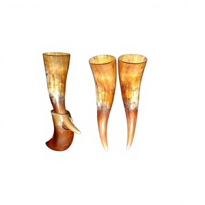 Top Selling Ox Horn Beer Mugs & Old Fashioned Glass for Bars Hotels Restaurants Picnics-Eco-Friendly - Product Image 5