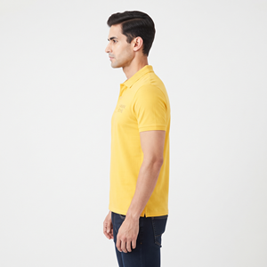 Men's for <b>T</b> <b>Shirt</b> Knitted Quick Dry Anti-pilling Short Sleeve Casual <b>Collared</b> Top Summer Outdoor Sports Daily Wear Beige - Product Image 3