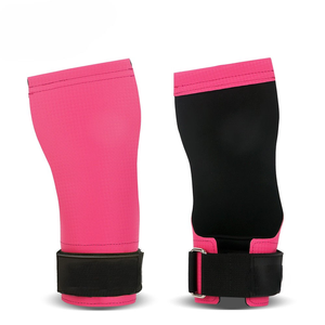 Poignées de gymnastique robustes pour hommes et femmes, protection des paumes pour CrossFit, fournisseur OEM - Product Image 4