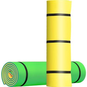 12 X 6 ft 3-Layer Portable <b>Floating</b> Water Mat Tear Resistant Inflatable Outdoor Water Activities Mat for Pool Lake Ocean Use - Product Image 3