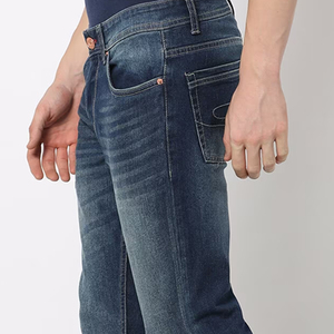 Men Ripped <b>Jeans</b> Pants Distressed <b>Jeans</b> Look Comfortable Street Fashion Wear Premium Cotton Fabric Stylish Outfit - Product Image 4