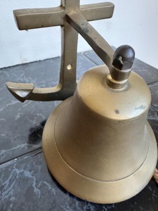 Beautiful Nautical <b>Brass</b> <b>Bell</b> Luxury Well <b>Bell</b> Premium <b>Brass</b> <b>Bell</b> for Garden Patio Temple Ship and Holiday Decoration - Product Image 3
