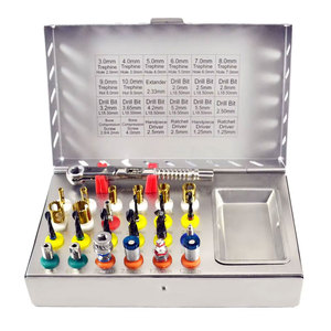 Kit de Implantes Dentales Reutilizables Dental 2026, Manual Básico, Clase I, 1 Año de Garantía, Autoclavable, Acero Inoxidable de Grado Alemán - Product Image 1