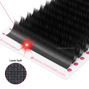 Charmlash Fournitures pour techniciennes en extensions de cils en gros, Plateaux pour extensions de cils gravés au laser, Faits à la main, Améliore la rétention, Laser innovant - Product Image 1