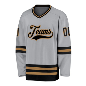 Jersey de Hockey Personalizado con Logotipo Bordado, Nombre y Número del Jugador, Uniforme de Equipo de Hockey sobre Hielo de Primera Calidad - Product Image 2