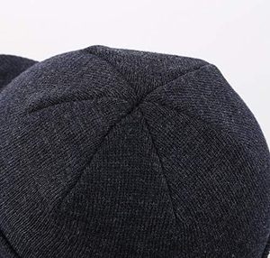 Gorro de Punto Personalizado con Visera Negra, Gorro de Invierno Unisex con Visera, Gorro de Acrílico Suave de Color Sólido, Venta al Por Mayor OEM - Product Image 4