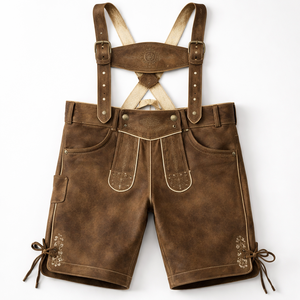 Lederhosen de Cuero Vintage al por Mayor - Opciones Personalizadas Disponibles de un Fabricante de Alta Calidad - Product Image 2