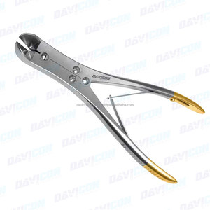 Pince coupante à fil osseux orthopédique de haute qualité et durable pour usage chirurgical, 23 cm, en acier inoxydable, fabricant OEM CE ISO - Product Image 3