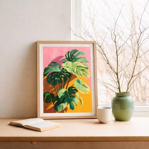 Cadre photo en bois éco-responsable fait main, impression numérique couleur moderne, durable, design vertical pour table ou mur, collage - Product Image 2
