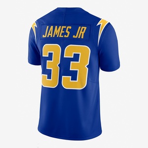 Camiseta deportiva de fútbol americano estilo streetwear, con malla, rayas y sublimación, para hombre, estilo estadounidense. - Product Image 6