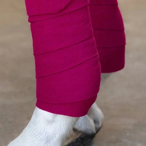 Bandages de protection pour jambes de cheval Professional Choice, en polaire double face, durables et flexibles, bandages en polaire pour chevaux - Product Image 2