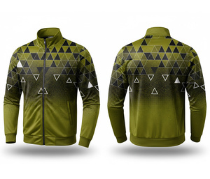 Professional Sports <b>Zip</b> <b>Up</b> <b>Jacket</b> with Custom Logo Warm Breathable Quick Dry | Sizes Men Women Youth | Training <b>Jacket</b> - Product Image 6