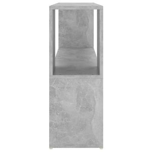 Librería Elegante de Madera Sintética Color Gris Concreto - Product Image 4