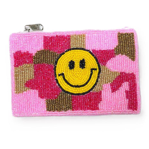 Style <b>Seed</b> Beads Coin Pouch Beaded Zipper Pouch for Women Wholesale beaded coin purses with intricate - Product Image 6