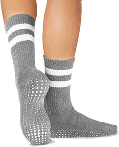 High Quality Custom Logo Knee High Spandex/<b>Polyester</b> <b>Socks</b> with Cotton Liner-Eco-Friendly Breathable Durable for Yoga & Sports - Product Image 5