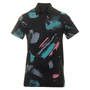 Chemise de golf pour homme en coton 100% tricoté, à manches courtes, respirante, avec broderie personnalisée sur le devant, taille plus, OEM - Product Image 3