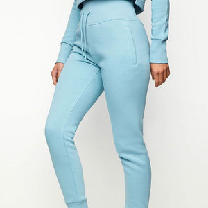 Women Premium Cotton Jogger Pants High Waist Streetwear Casual Bottoms OEM ODM Wholesale Supplier - Product Image 1
