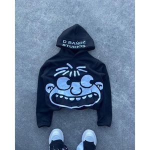 Cómoda sudadera de Primavera de estilo coreano para mujer, Nueva Versión Harajuku Hip-Hop, patrón de letras Y2K, sudadera deportiva Punk gratis - Product Image 5