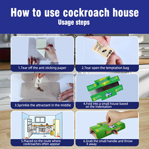 Leim falle Roach Kostenlose Probe Benutzer definierte <span class=keywords><strong>Anti</strong></span>-Kakerlaken-Gerät Niedriger Preis Vorteil Küchen spüle Kakerlaken-Leim fallen - Product Image 4