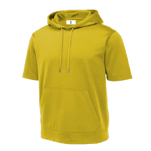 Men's <b>Red</b> <b>Hoodie</b> Short Sleeve Sweatshirt Regular Fit 100% Cotton Casual Winter Wear Pocket Design Unisex High Quality 240g - Product Image 5