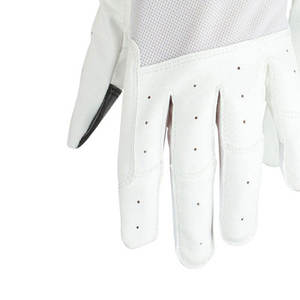 AINAS INDUSTRIES Nouveauté Gants d'équitation en cuir pleine fleur personnalisés unisexe respirants imperméables avec fermeture auto-agrippante - Product Image 3