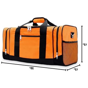 Customized Unisex Casual Lightweight Oxford Sports Bag <b>Large</b> Capacity Portable Luggage for Fitness Travel Gym Polyester Lining - Product Image 5