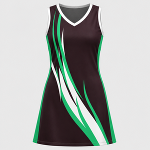 Nuevo Diseño Transpirable de Alta Calidad, Uniforme de Netball para Mujer Adulta 2026, Hecho a Medida, 100% Poliéster, Colores Personalizados SL-NU-07 - Product Image 2