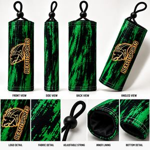 REXFIT SPORTS Chaussette de protection personnalisée pour canon de paintball, entièrement sublimée avec logo d'équipe, vente en gros, accessoire de sport de plein air, OEM - Product Image 5