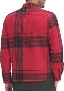 Veste en toile et flanelle pour l'hiver 2024, patchwork, épaisse, doublée de polaire, à capuche, streetwear unisexe, décontractée - Product Image 5