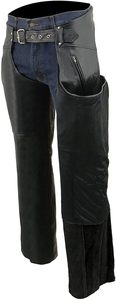 Leather English Full <b>Chaps</b> Breathable Eco-Friendly Customizable Horse <b>Riding</b> Motorcycle Cowboy Biker Outfit - Product Image 2