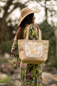 Bolsa de Yute con Logotipo Personalizado, Bolsa Reutilizable de Fibra Natural para Eventos Promocionales y Pedidos al por Mayor - Product Image 5