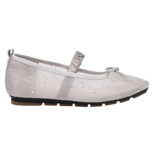 Zapatos Planos de Malla para Mujer Ann'S, con Punta Cuadrada y Correa en el Tobillo, Zapatos Planos Negros de Malla, Zapatos Planos Mary Jane, Zapatos Planos de Malla para Mujer - Product Image 2