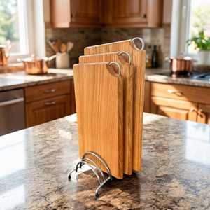 Wooden Chopping Board Ideal For Homes Requiring Strong Wooden Platform To Chop Multiple Food Items - Product Image 4