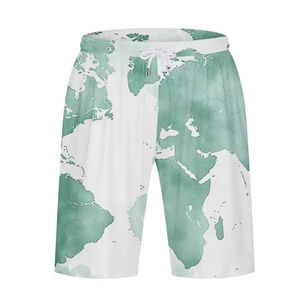 Ensemble décontracté deux pièces pour homme en coton 100% Terry, manches courtes, t-shirt ample et short, pour l'été - Product Image 4