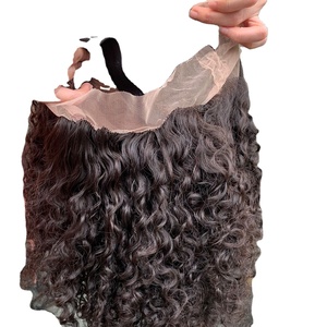 Cuticle Aligned Remy Virgin Human Hair Lace <b>Front</b> <b>Wig</b> for Black Women Customized Colorful 180% Density - Product Image 5