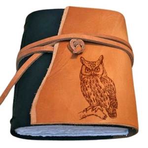 Diario de Cuero Hecho a Mano con Cierre de Lazo, Tamaño A5, Diseño Ligero para Reuniones de Negocios y Escritura - Product Image 2