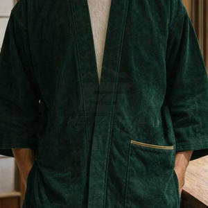 Chaqueta Kimono Japonesa Casual de Invierno para Hombre, Tejido Suave y Duradero, Transpirable, Ecológico, Ajuste Cómodo, Diseño Ligero - Product Image 6