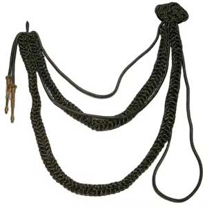 Cordon tactique en Mylar doré de qualité supérieure, aiguillette de qualité supérieure, cordon d'épaule pour uniforme tactique, accessoires pour uniforme tactique - Product Image 3